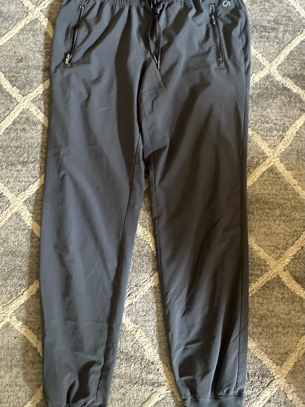 GAP Black Women's Track Joggers with Zip Pockets